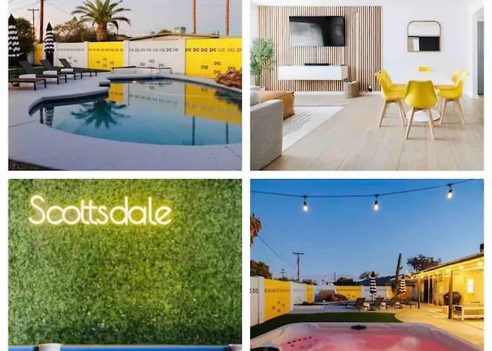 Fun Pool With Outdoor Shower.bar.close To Old Town Holiday home Tempe